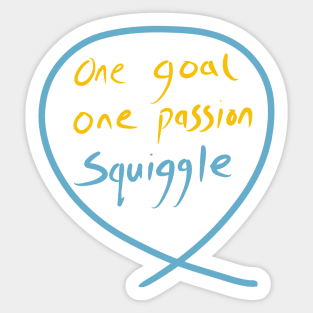 #13 The squiggle collection - It’s squiggle nonsense Sticker